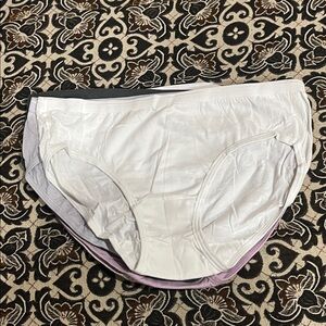 New Pack of 6 Fruit of the Loom Women’s Cotton Brief Panties Size 6 Mixed Colors